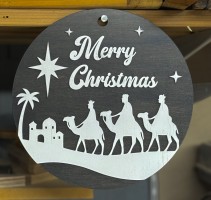 Wise Men Christmas Sign