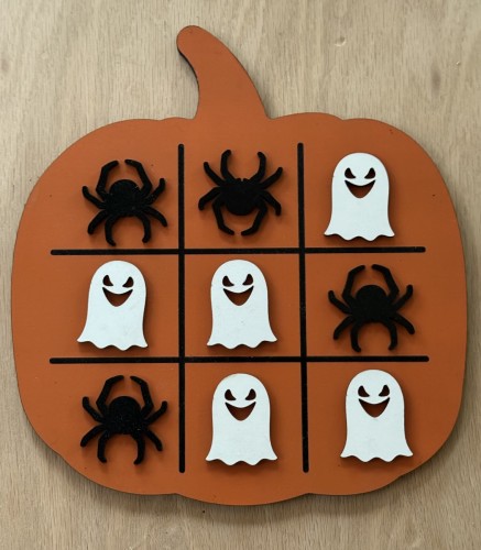 Halloween Tic Tac Toe Game